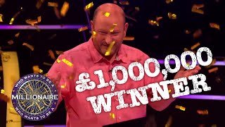 Donald Fear Becomes Latest MILLION POUNDS WINNER  Who Wants To Be A Millionaire [upl. by Heins]