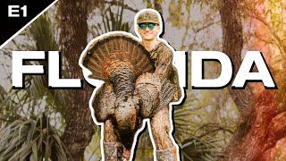 OSCEOLA Down in FLORIDA  Turkey Hunting  2024 EP1 [upl. by Kcirdde]