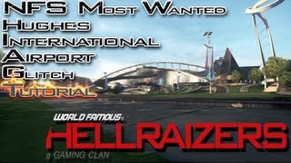 Need For Speed Most Wanted 2012 Hughes International Airport Glitch Tutorials by HELLRAIZERS [upl. by Zoldi]