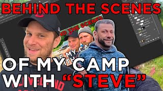 STEALTH CAMPING WITH STEVE WALLIS Behind The Scenes [upl. by Drofkcor]