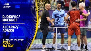 AlcarazAgassi vs DjokovicMcEnroe Full Match  2024 US Open [upl. by Celinda]