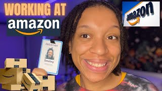 Working at Amazon  How I Got Hired  NHO Training and Day 1 [upl. by Atsiuqal]