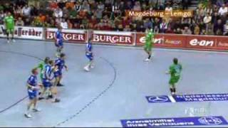 SC Magdeburg  TBV Lemgo 3330 Handball 2009 Bundesliga [upl. by Drucy]