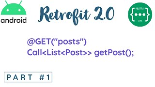 Retrofit 20 Tutorial 1  GET REQUEST  Android Studio Tutorial [upl. by Melisent843]