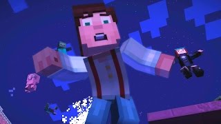 Minecraft Story Mode SEASON 2  ALL BOSSES  ALL BOSS BATTLES [upl. by Grory]