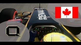 GP du Canada Qualifs  F1 2013 Saison 3 [upl. by Hannavahs450]