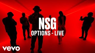 NSG  Options Live  Vevo DSCVR [upl. by Aerdnaid]