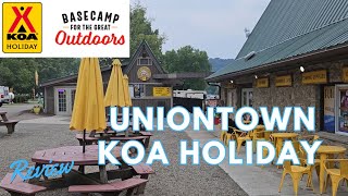 Camping Review Uniontown Pennsylvania KOA Holiday [upl. by Onairpic285]