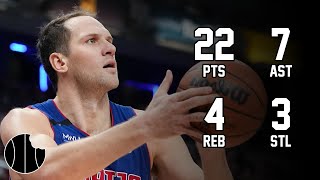 Bojan Bogdanovic Highlights  Pistons vs Grizzlies  6th Dec 2023 [upl. by Essy108]