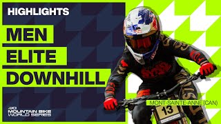 MontSainteAnne  Men Elite DHI Highlights  2023 UCI Mountain Bike World Cup [upl. by Sotnas]