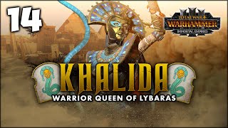 THE UNLIVING CRUSADER QUEEN Total War Warhammer 3  Khalida  Immortal Empires Campaign UC 14 [upl. by Cheyney]