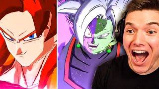 WHAA LF SSJ4 Gogeta amp LF Merged Zamasu Reveal Reaction on Dragon Ball Legends 3rd Anniversary [upl. by Silirama]