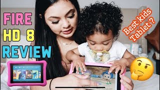 TODDLERS FIRST TABLET Amazon Fire HD 8 Review  Genna Therese [upl. by Uno385]