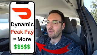 DoorDash New Dynamic Peak Pay Update [upl. by Charline]