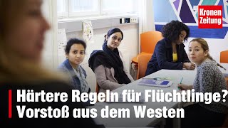 Kommen härtere Regeln für Flüchtlinge  kronetv NEWS [upl. by Ehcrop524]