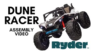 Dune Racer Assembly Video And How To Guide For Ryder Toys 24 Volt Kid Car UTV Power Wheels Best Sell [upl. by Bear]