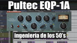 Como usar el Pultec EQP1A para Redondear y Calentar [upl. by Naot370]