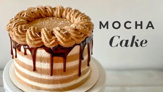 MOCHA CAKE  Mocha Chiffon Cake with Mocha Cream Cheese Frosting [upl. by Lorelle]