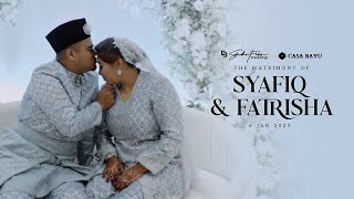 Syafiq X Fatrisha  Casa Bayu By The Chic Wedding  Singapore Malay Wedding [upl. by Harwin]