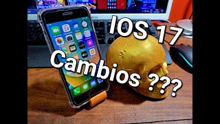 IOS 17 Cambios IPHONE SE 2020 [upl. by Marie-Ann565]