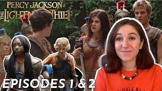 Percy Jackson and The Olympians Episodes 1 amp 2 BREAKDOWN AND REVIEW  Is it better than movie ver [upl. by Creath]