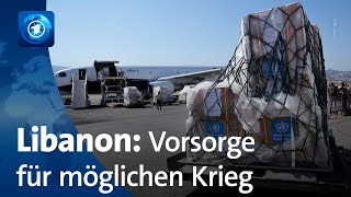 Libanon bereitet sich auf möglichen Krieg vor [upl. by Viking667]