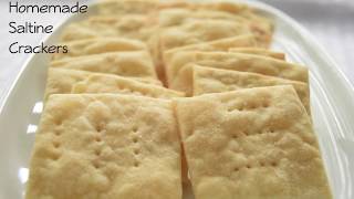 Homemade Saltine Crackers [upl. by Nnylrahc]