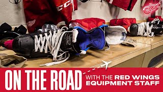 On The Road with the Detroit Red Wings Equipment Staff [upl. by Gensler516]