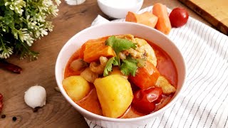 EP91 Chicken Massaman curryMassaman KaiTasty Food [upl. by Eecyak38]