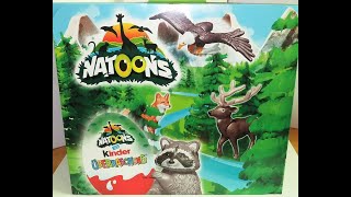 NATOONS New ANIMALS  part 2  Kinder Surprise [upl. by Nibbs]