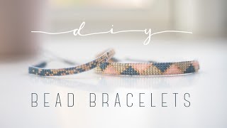 DIY beaded bracelet  free printable [upl. by Renata]