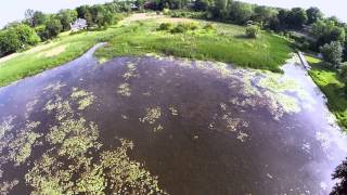 Aerial of the Lake Michigan Saugatuck Dunes [upl. by Eduj]