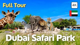 Dubai Safari Park Shows Attractions amp More SPECTACULAR Zoo Tour  Tourist Attraction 4K 🇦🇪 [upl. by Ahseina799]