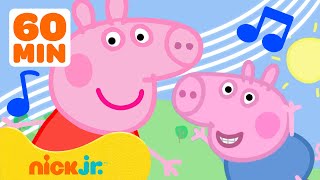 Peppa Pig Music Video Marathon 🎶 1 Hour Compilation  Nick Jr [upl. by Odlopoel]