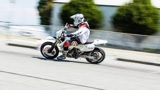 DRZ400 Supermoto Back It In [upl. by Issak]