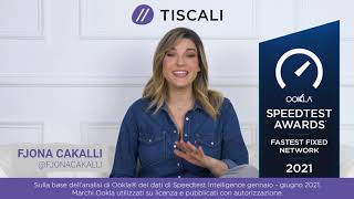 Tiscali  La connessione internet più veloce dItalia [upl. by Lashonda]