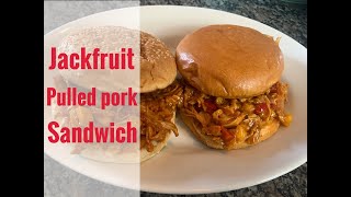 Jackfruit Pulled Pork Sandwich [upl. by Nerraw]