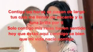 Maite Perroni  Contigo Audio Letra [upl. by Maurilla]