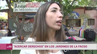 quotAcercar derechosquot en los jardines de la FACSO 27042023 [upl. by Emyle165]