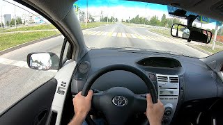 2008 Toyota Yaris POV TEST DRIVE [upl. by Ahsrats737]