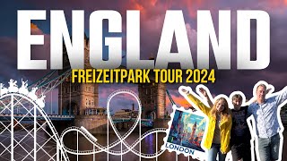 4000KM quer durch England Freizeitpark Tour 2024  Kunterbunter Vlog 96 [upl. by Aurelie]