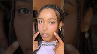 HOW TO EASILY FIX CAKEY MAKEUP FROM BLUSH makeup shorts makeuptips blush [upl. by Nnoved]