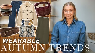 AUTUMN TRENDS 2024  11 accessible realistic fashion trends for fall [upl. by Ebner673]