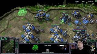 StarCraft 2 Terran vs Terran its a trap [upl. by Eiclud]