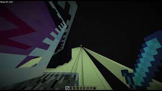 Minecraft Farther Lands in All Dimensions And 4313 Quintillion Blocks Out [upl. by Neelie154]