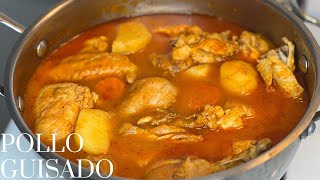 Pollo Guisado SABOR DELICIOSO [upl. by Ainevul974]