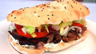 How To Make Doner Kebab  Video Recipe [upl. by Eicak]