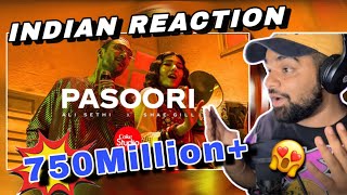 Indian Reaction on Pasoori  Coke Studio Pakistan Season 14 [upl. by Nylinej437]