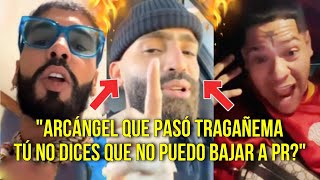 ¡MÁS GUERRA Anuel EXPLOTA Otra Vez Contra Arcángel quotAndas Cagâo Pelab1ch0quot  Almighty Reacciona [upl. by Aerdnad275]