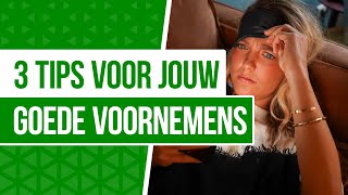 3 tips voor jouw goede voornemens Frankwatching [upl. by Allenaj466]